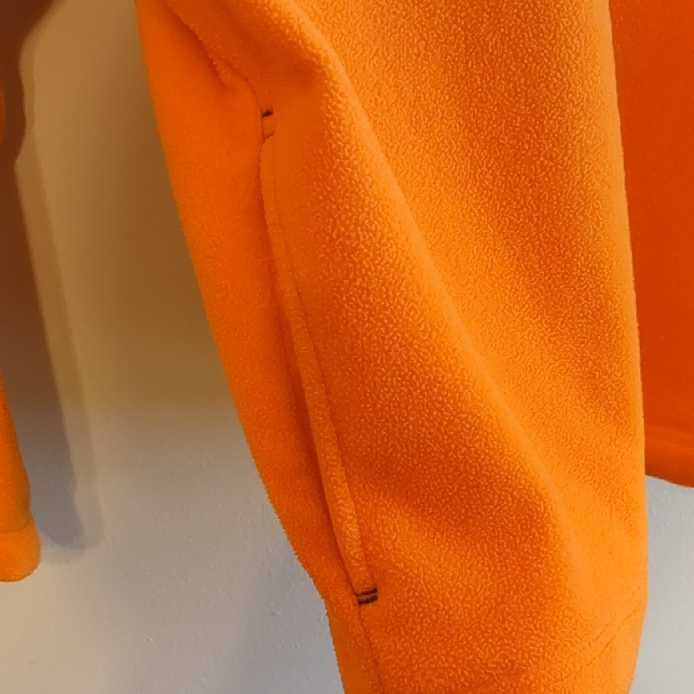 Izod Men's Orange Zip-Up Jacket - Picture 3 of 5